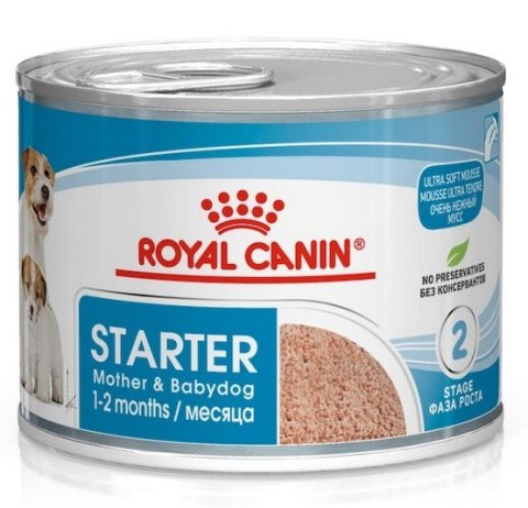 Royal Canin Size Royal Canin Starter Mother&Babydog karma mokra - mus, dla suk w czasie ciąży, laktacji oraz szczeniąt puszka 19