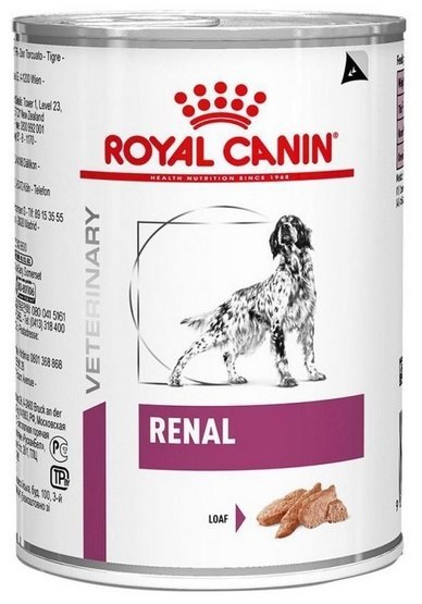 Royal Canin Veterinary Diet Royal Canin Veterinary Diet Canine Renal puszka 410g