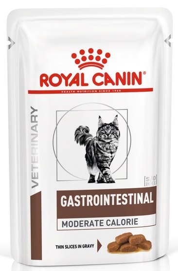 Royal Canin Veterinary Diet Royal Canin Veterinary Diet Feline Gastrointestinal Moderate Calorie saszetka 85g