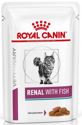 Royal Canin Veterinary Diet Royal Canin Veterinary Diet Feline Renal Ryba saszetka 85g