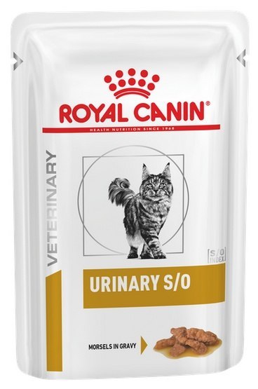 Royal Canin Veterinary Diet Royal Canin Veterinary Diet Feline Urinary S/O z kurczakiem w sosie saszetka 85g