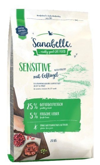 Sanabelle Sanabelle Adult Sensitive z drobiem 2kg