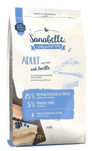 Sanabelle Sanabelle Adult z pstrągiem 2kg