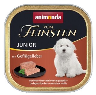 Animonda vom Feinsten Animonda vom Feinsten Dog Junior Wątróbka drobiowa 150g