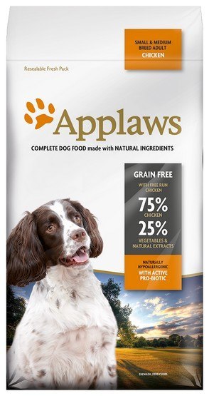 Applaws Applaws Adult Dog Small & Medium Breed Kurczak 2kg