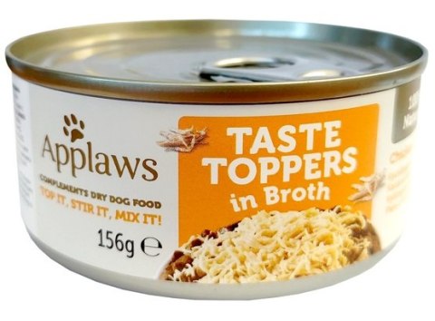 Applaws Applaws Dog Taste Toppers puszka z kurczakiem 156g