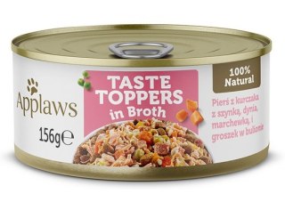 Applaws Applaws Dog Taste Toppers puszka z kurczakiem, szynką i warzywami 156g