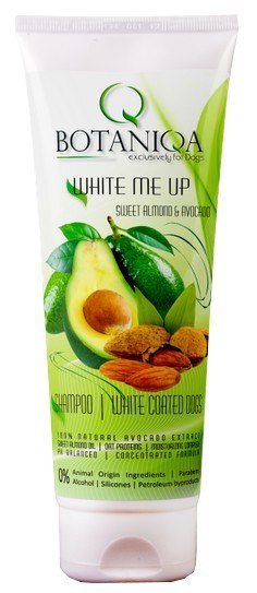 Botaniqa Botaniqa White Me Up Sweet Almond & Avocado Szampon - połysk i blask 250ml