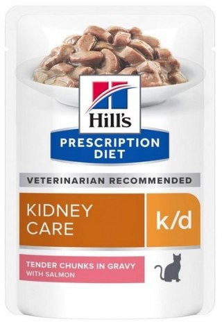 Hill's Prescription Diet Hill's Prescription Diet k/d Feline Łosoś saszetka 85g