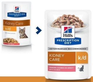 Hill's Prescription Diet Hill's Prescription Diet k/d Feline Łosoś saszetka 85g