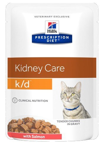 Hill's Prescription Diet Hill's Prescription Diet k/d Feline Łosoś saszetka 85g