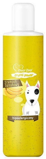 Over Zoo Over Zoo Frutti Power Szampon o zapachu bananowym - hipoalergiczny dla psa 200ml Over Zoo Over Zoo Frutti Power Szampon o zapachu bananowym - hipoalergiczny dla psa 200ml