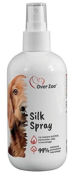 Over Zoo Over Zoo Silk Spray - płyn ułatwiający rozczesanie sierści 250ml