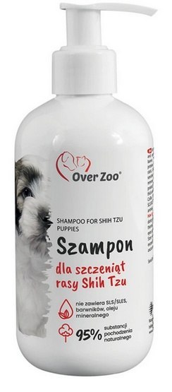 Over Zoo Over Zoo Szampon dla psów o czarnej i ciemnej sierści 250ml