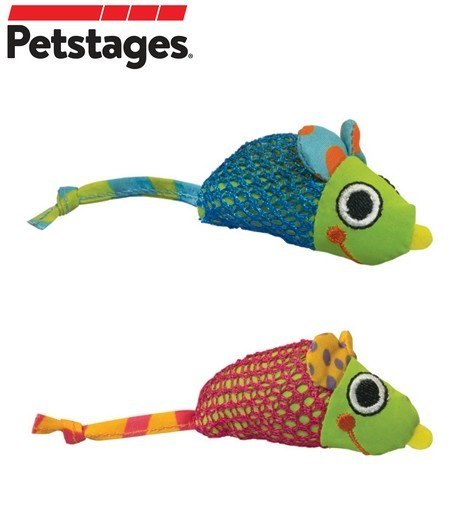 Petstages Petstages Myszki bliźniaczki z kocimiętką PS327