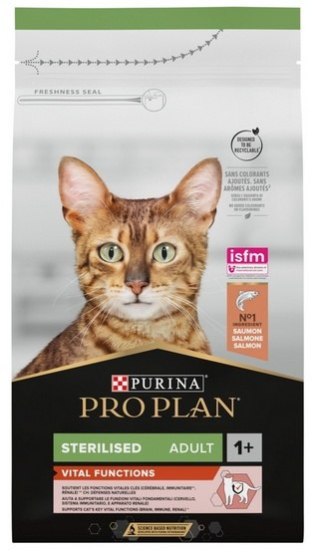 Purina Pro Plan Purina Pro Plan Cat Adult Sterilised Vital Functions Łosoś 1,5kg