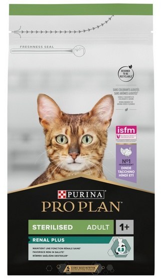 Purina Pro Plan Purina Pro Plan Cat Sterilised Renal Adult Indyk 1,5kg