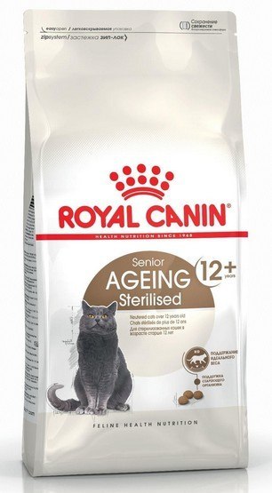 Royal Canin Feline Royal Canin Ageing +12 Sterilised karma sucha dla kotów dojrzałych, sterylizowanych 2kg