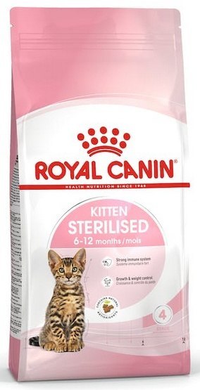 Royal Canin Feline Royal Canin Kitten Sterilised karma sucha dla kociąt od 4 do 12 miesiąca życia, sterylizowanych 2kg