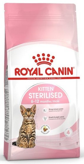 Royal Canin Feline Royal Canin Kitten Sterilised karma sucha dla kociąt od 4 do 12 miesiąca życia, sterylizowanych 400g