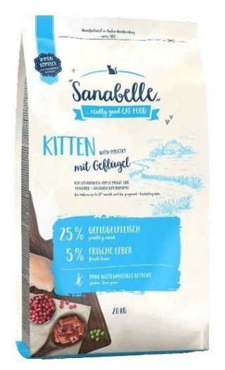 Sanabelle Sanabelle Kitten z drobiem 2kg