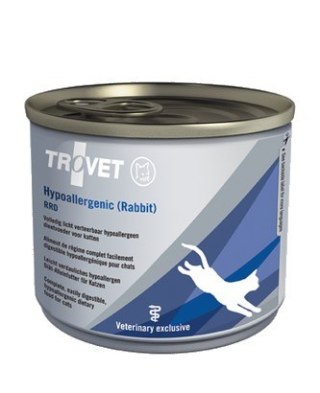 Trovet Trovet RRD Hypoallergenic Królik dla kota puszka 200g