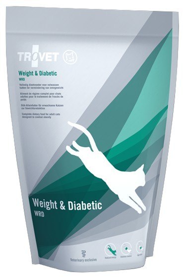 Trovet Trovet WRD Weight & Diabetic dla kota 500g