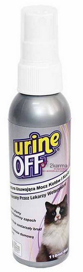 Urine Off Urine Off Cat & Kitten Formula - do usuwania plam moczu 118ml