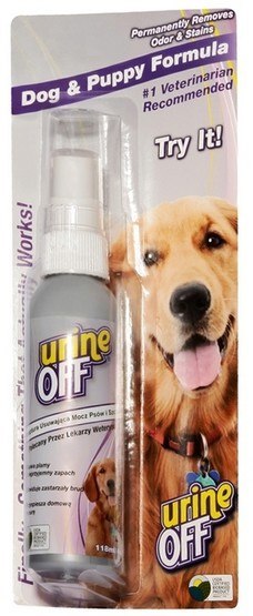 Urine Off Urine Off Dog & Puppy Odor & Stain Remover - do usuwania plam moczu 118ml