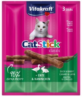 Vitakraft Vitakraft Cat Stick Classic Kaczka i Królik 18g [18200]