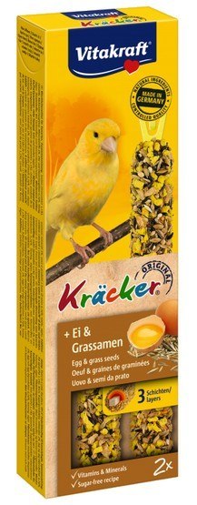 Vitakraft Vitakraft Kracker 2szt Kanarek Jajeczny 60g [10611]