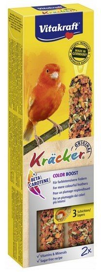 Vitakraft Vitakraft Kracker 2szt Kanarek Na wzmocnienie koloru 60g [26238]