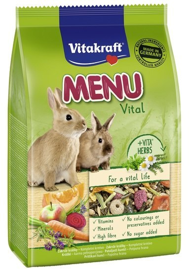 Vitakraft Vitakraft Menu Vital Królik 500g [18120]