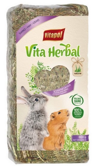 Vitapol Vitapol Siano dla gryzoni 800g [1052]