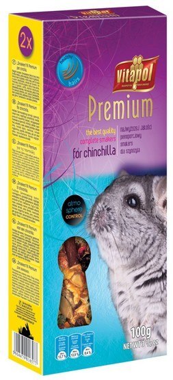 Vitapol Vitapol Smakers Premium dla szynszyli 2szt [1657]