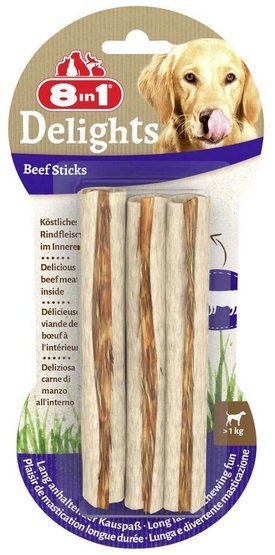 8in1 8in1 Beef Delights Sticks 3szt