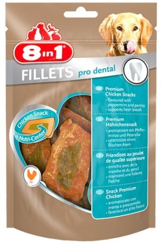 8in1 8in1 Fillets Pro Dental - przekąska na świeży oddech 80g