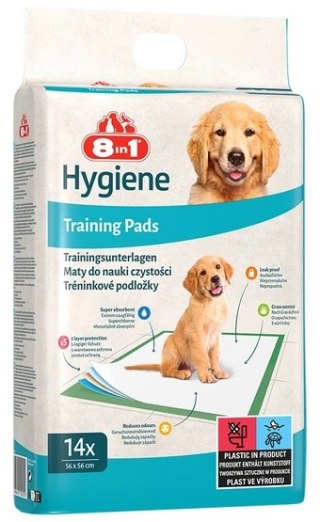 8in1 8in1 Mata absorbująca Training Pads 56x56cm - małe opakowanie 14szt