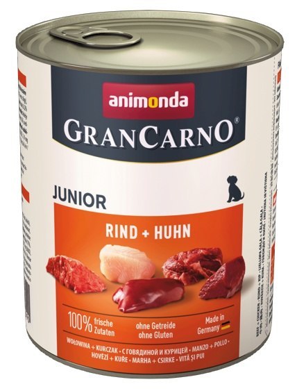 Animonda GranCarno Animonda GranCarno Original Junior Rind Huhn Wołowina + Kurczak puszka 800g