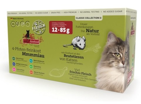 Catz Finefood Catz Finefood Classic Collection II saszetki multipack N.15-25 12x85g