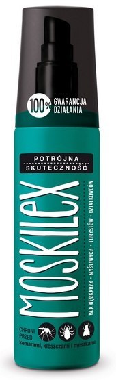 DermaPharm DermaPharm Moskilex 90ml - dla ludzi przeciw kleszczom, komarom i meszkom