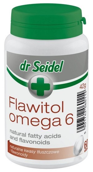 Dr Seidel Dr Seidel Flawitol Omega 6 skóra i sierść - 60 kaps.