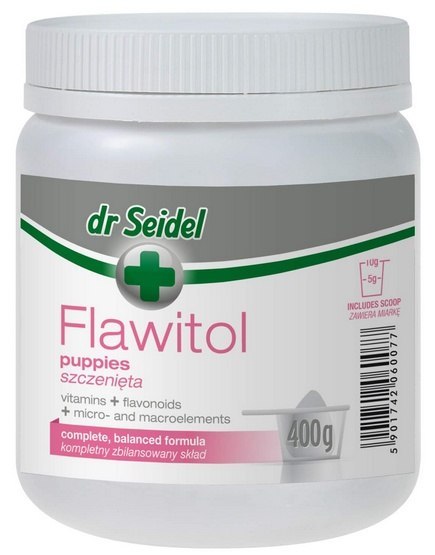 Dr Seidel Dr Seidel Flawitol dla szczeniąt - proszek 400g