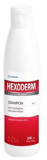 Eurowet Hexoderm - szampon dermatologiczny 200ml