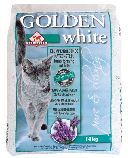 Golden Grey Żwirek Golden Grey White 14kg Golden Grey Żwirek Golden Grey White 14kg