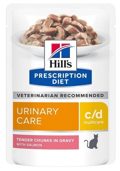 Hill's Prescription Diet Hill's Prescription Diet c/d Feline z Łososiem saszetka 85g