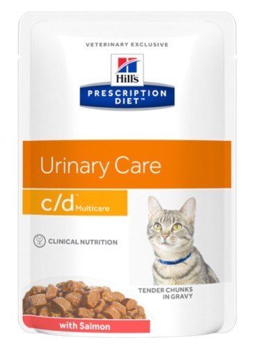 Hill's Prescription Diet Hill's Prescription Diet c/d Feline z Łososiem saszetka 85g