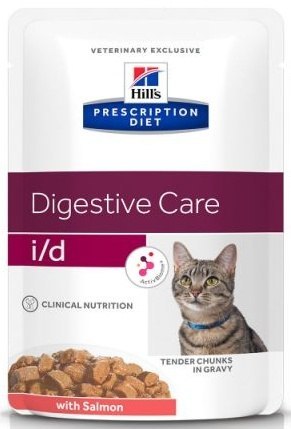 Hill's Prescription Diet Hill's Prescription Diet i/d Feline Łosoś saszetka 85g