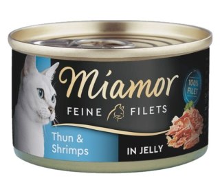 Miamor Feine Filets Miamor Feine Filets Dose Thunfisch & Shrimps - tuńczyk i krewetki 100g