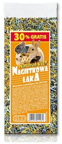 Natural-Vit Natural-Vit Nagietkowa Łąka mieszanka dla gryzoni 150g